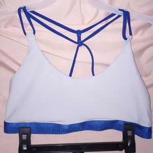 Sports Bra by Under Armour M Lt Blue